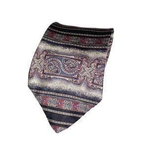 Savile Row Patterned Silk Tie NWOT
